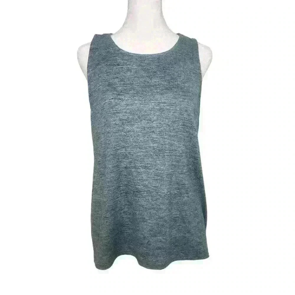 Yogalicious women's athletic tank top open back size large
